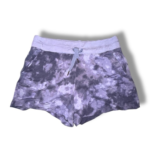 ATHLETA Balance 4” Shortie Shorts - Positive Latitudes Tempest Violet Plus 1X - Picture 2 of 10